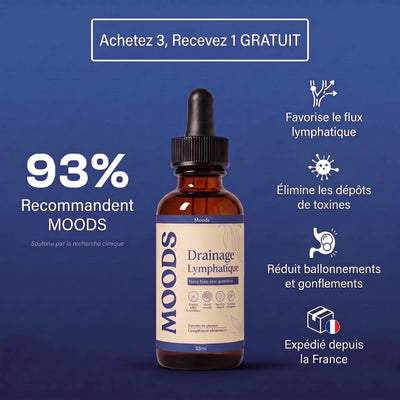 Moods Gouttes Drainage Lymphatique